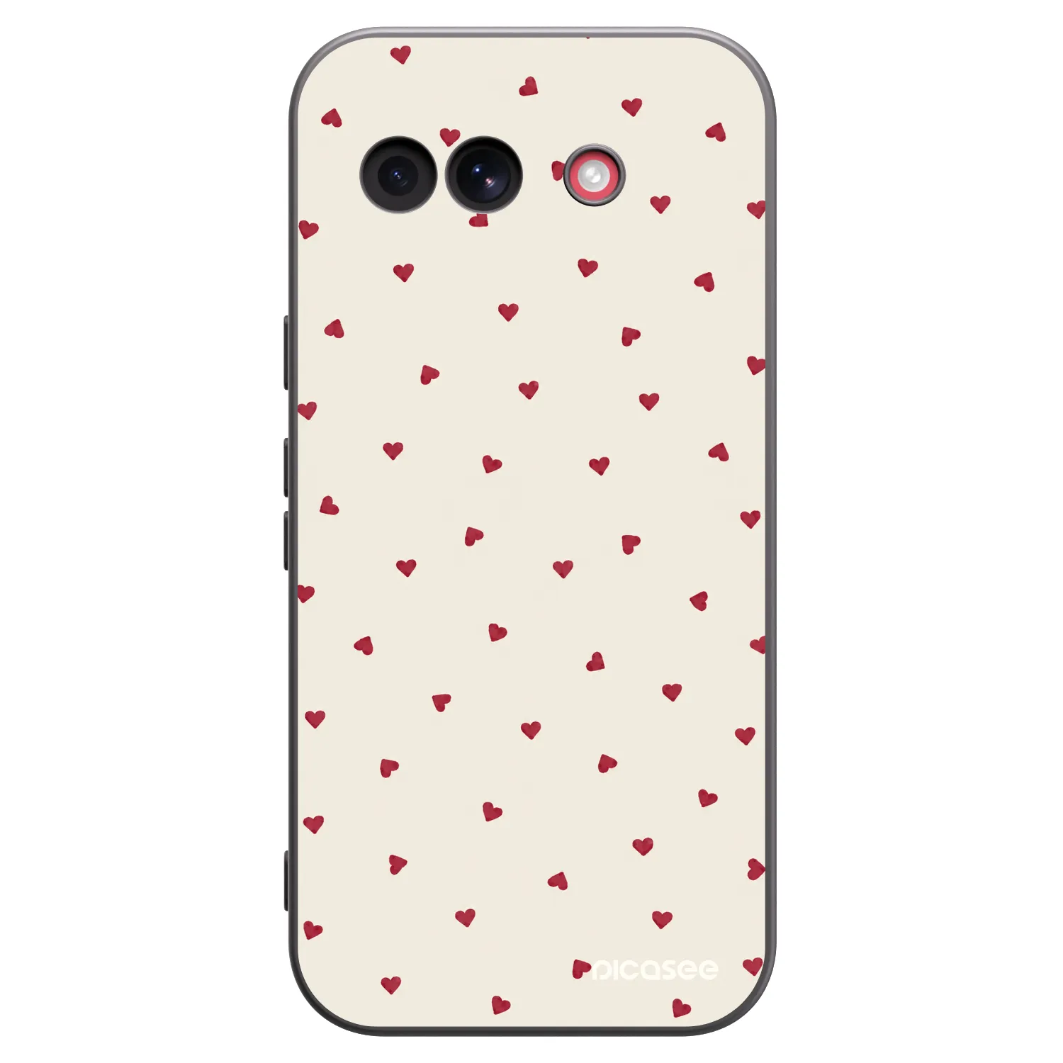 Picasee fekete szilikon tok az alábbi mobiltelefonokra Google Pixel 10a - Little Love