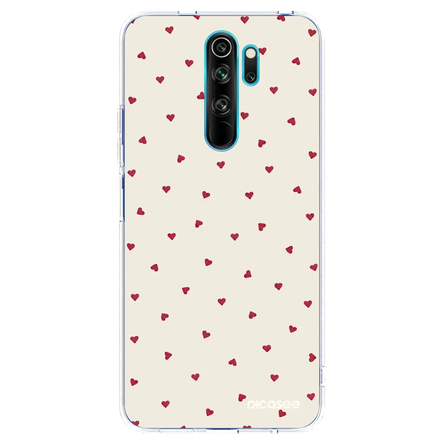 Picasee átlátszó szilikon tok az alábbi mobiltelefonokra Xiaomi Redmi Note 8 Pro - Little Love