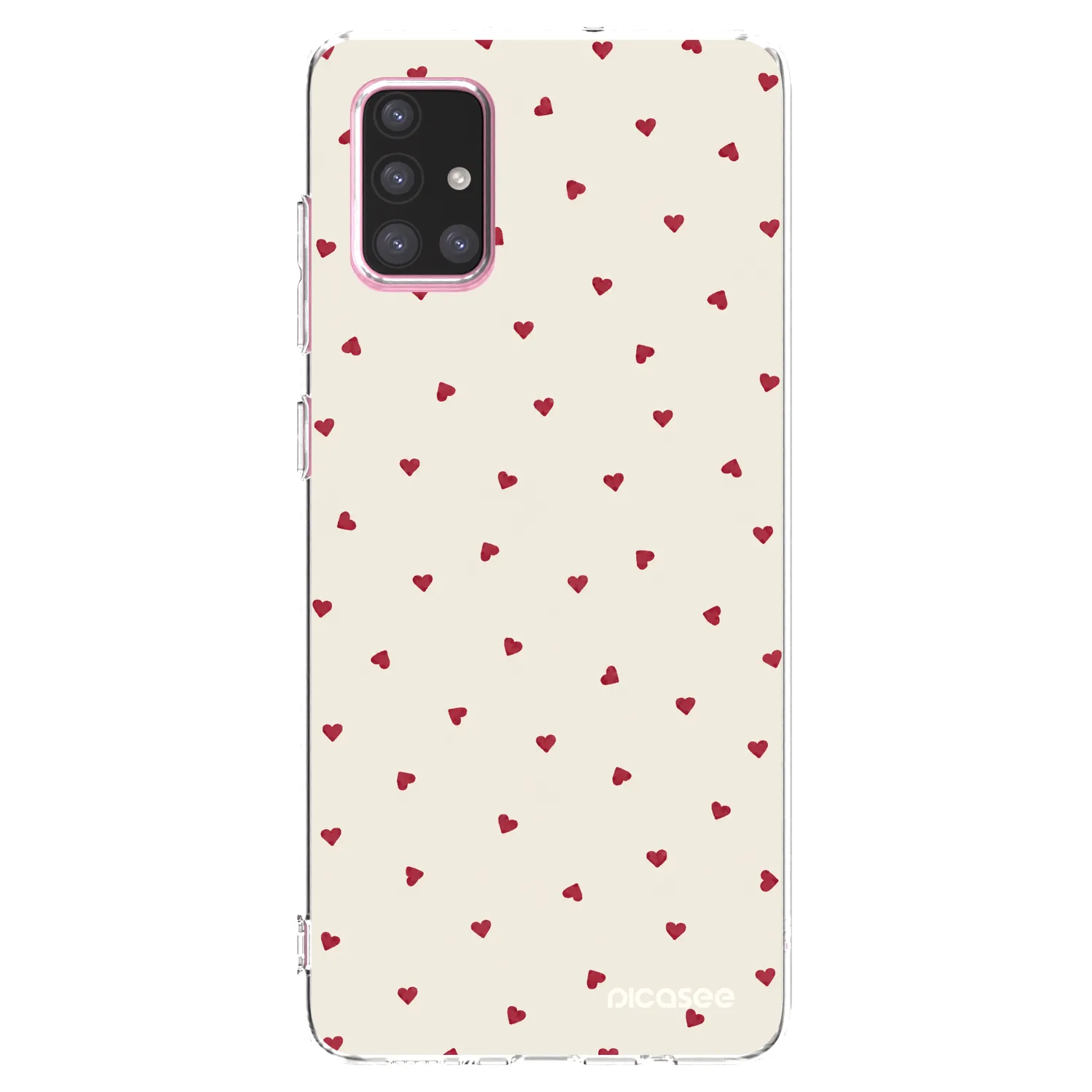 Picasee átlátszó szilikon tok az alábbi mobiltelefonokra Samsung Galaxy A71 A715F - Little Love