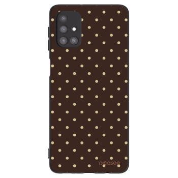 Tok az alábbi mobiltelefonokra Samsung Galaxy M31s - Vanilla Dots & Chocolate