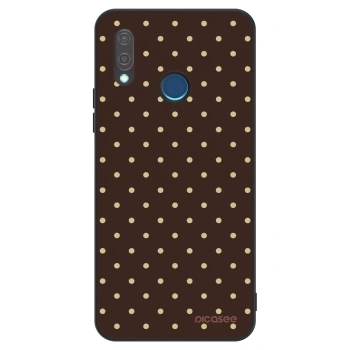 Szilikon tok erre a típusra Huawei P20 Lite - Vanilla Dots & Chocolate