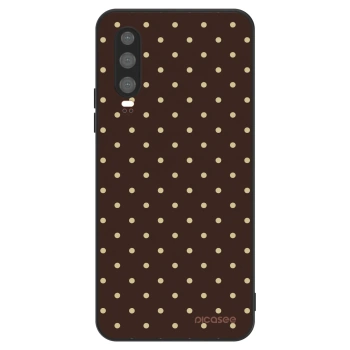 Szilikon tok erre a típusra Huawei P30 - Vanilla Dots & Chocolate
