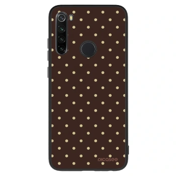 Szilikon tok erre a típusra Xiaomi Redmi Note 8 - Vanilla Dots & Chocolate