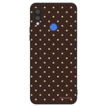 Szilikon tok erre a típusra Huawei Nova 3 - Vanilla Dots & Chocolate
