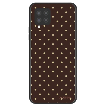 Szilikon tok erre a típusra Samsung Galaxy A42 A426B - Vanilla Dots & Chocolate
