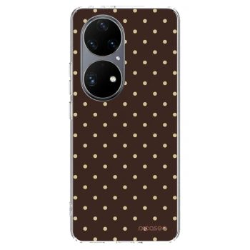 Tok az alábbi mobiltelefonokra Huawei P50 - Vanilla Dots & Chocolate