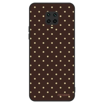 Szilikon tok erre a típusra Xiaomi Redmi Note 9S - Vanilla Dots & Chocolate