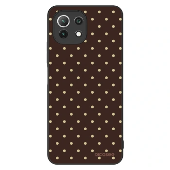 Szilikon tok erre a típusra Xiaomi Mi 11 Lite - Vanilla Dots & Chocolate