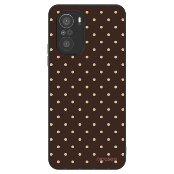 Szilikon tok erre a típusra Xiaomi Poco F3 - Vanilla Dots & Chocolate