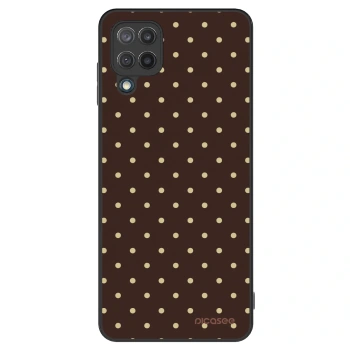Szilikon tok erre a típusra Samsung Galaxy M12 M127F - Vanilla Dots & Chocolate