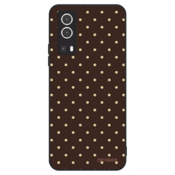 Szilikon tok erre a típusra Vivo Y72 5G - Vanilla Dots & Chocolate