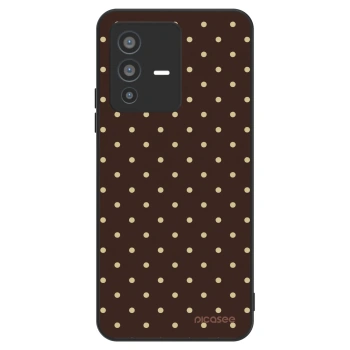 Szilikon tok erre a típusra Vivo V23 5G - Vanilla Dots & Chocolate