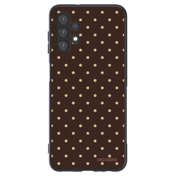 Picasee ULTIMATE CASE Samsung Galaxy A13 4G A135 - készülékre - Vanilla Dots & Chocolate
