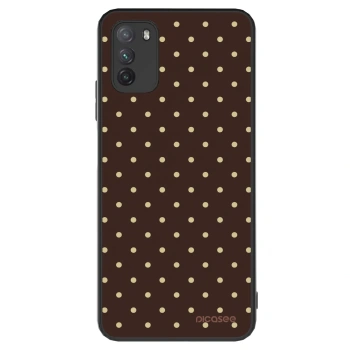 Szilikon tok erre a típusra Xiaomi Poco M3 - Vanilla Dots & Chocolate