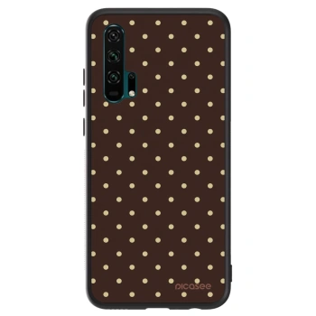 Szilikon tok erre a típusra Honor 20 Pro - Vanilla Dots & Chocolate