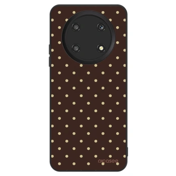 Szilikon tok erre a típusra Honor Magic4 Lite 5G - Vanilla Dots & Chocolate