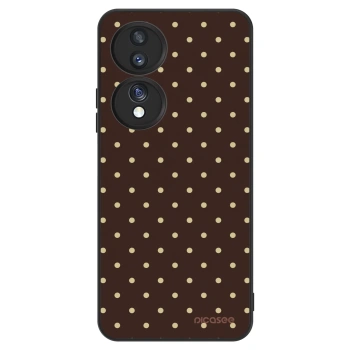 Szilikon tok erre a típusra Honor 70 - Vanilla Dots & Chocolate