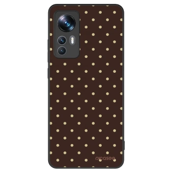 Szilikon tok erre a típusra Xiaomi 12T Pro - Vanilla Dots & Chocolate