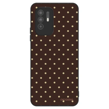Szilikon tok erre a típusra OPPO A94 5G - Vanilla Dots & Chocolate