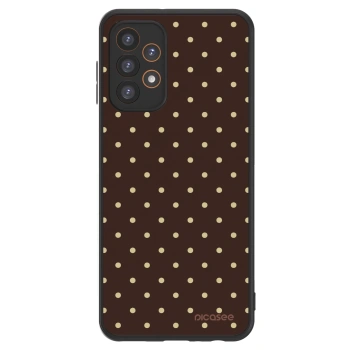 Picasee ULTIMATE CASE Samsung Galaxy A23 A235F 4G - készülékre - Vanilla Dots & Chocolate