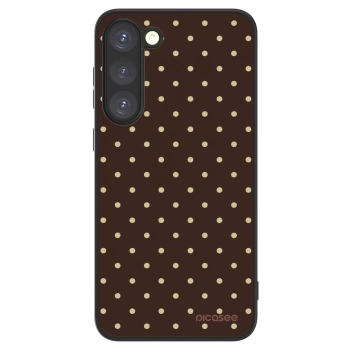 Picasee ULTIMATE CASE Samsung Galaxy S23+ 5G - készülékre - Vanilla Dots & Chocolate