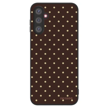 Picasee ULTIMATE CASE Samsung Galaxy A14 4G A145R - készülékre - Vanilla Dots & Chocolate