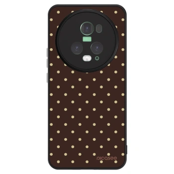Szilikon tok erre a típusra Honor Magic5 Pro - Vanilla Dots & Chocolate