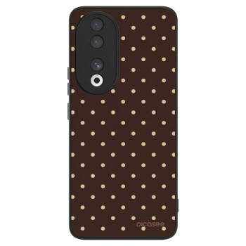 Szilikon tok erre a típusra Honor 90 5G - Vanilla Dots & Chocolate