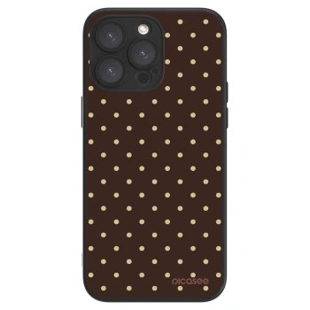Picasee ULTIMATE CASE MagSafe Apple iPhone 15 Pro Max - készülékre - Vanilla Dots & Chocolate