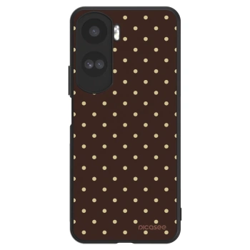 Szilikon tok erre a típusra Honor 90 Lite 5G - Vanilla Dots & Chocolate