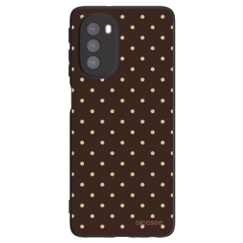 Tok az alábbi mobiltelefonokra Motorola Moto G51 - Vanilla Dots & Chocolate