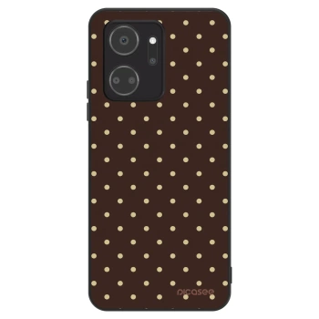 Szilikon tok erre a típusra Honor X7a - Vanilla Dots & Chocolate