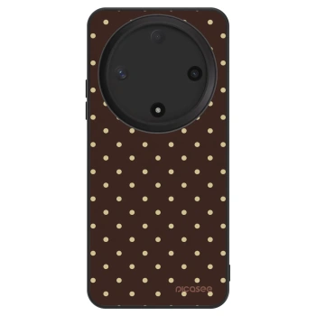 Szilikon tok erre a típusra Honor Magic6 Lite 5G - Vanilla Dots & Chocolate