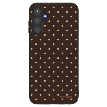 Szilikon tok erre a típusra Samsung Galaxy A15 A155F 4G - Vanilla Dots & Chocolate