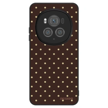 Szilikon tok erre a típusra Honor Magic6 Pro - Vanilla Dots & Chocolate