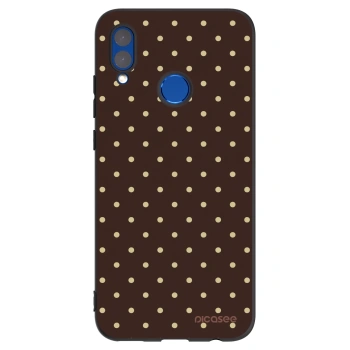 Tok az alábbi mobiltelefonokra Huawei P Smart 2019 - Vanilla Dots & Chocolate