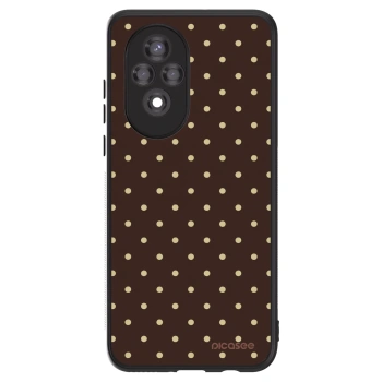 Szilikon tok erre a típusra Honor 200 5G - Vanilla Dots & Chocolate