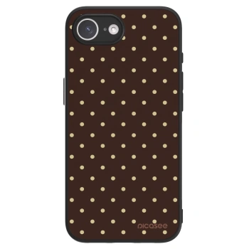 Picasee ULTIMATE CASE Apple iPhone 16e - készülékre - Vanilla Dots & Chocolate