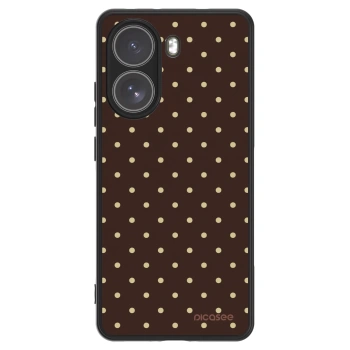 Szilikon tok erre a típusra Xiaomi Poco X7 - Vanilla Dots & Chocolate