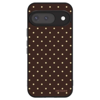 Szilikon tok erre a típusra Google Pixel 9 - Vanilla Dots & Chocolate