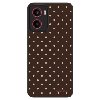Szilikon tok erre a típusra Motorola Moto G05 - Vanilla Dots & Chocolate