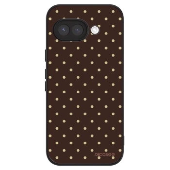 Szilikon tok erre a típusra Google Pixel 9a - Vanilla Dots & Chocolate