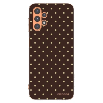 Picasee átlátszó szilikon tok az alábbi mobiltelefonokra Samsung Galaxy A13 5G - Vanilla Dots & Chocolate