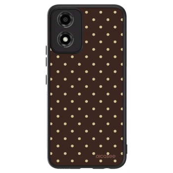 Szilikon tok erre a típusra Motorola Moto E14 - Vanilla Dots & Chocolate