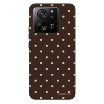 Szilikon tok erre a típusra Xiaomi 13T Pro - Vanilla Dots & Chocolate