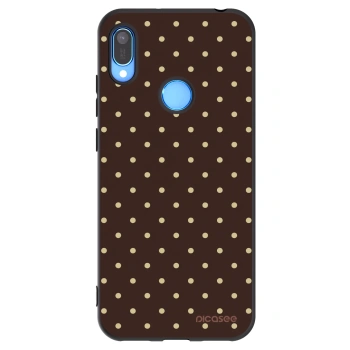 Tok az alábbi mobiltelefonokra Huawei Y6 2019 - Vanilla Dots & Chocolate