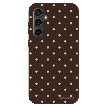 Szilikon tok erre a típusra Samsung Galaxy S23 FE S711B - Vanilla Dots & Chocolate