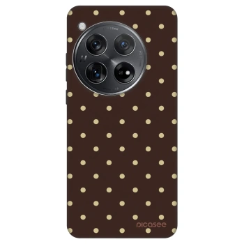 Szilikon tok erre a típusra OnePlus 12 5G - Vanilla Dots & Chocolate