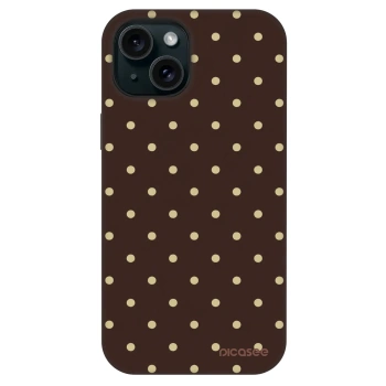 Szilikon tok erre a típusra Apple iPhone 13 - Vanilla Dots & Chocolate