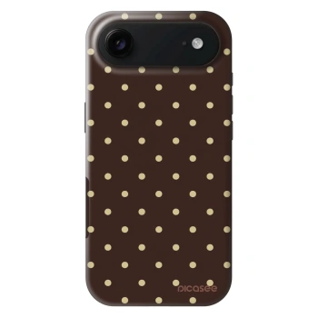 Szilikon tok erre a típusra Apple iPhone Air - Vanilla Dots & Chocolate